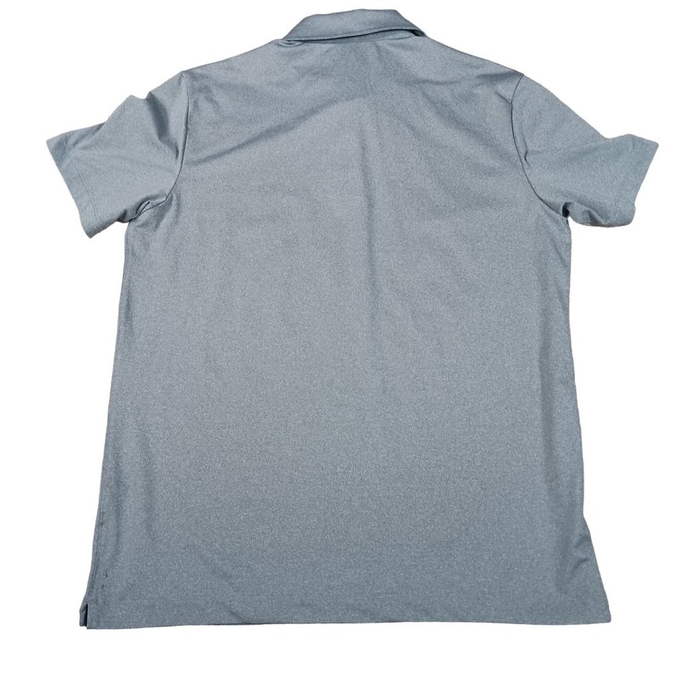 NIKE GOLF MENS GRAY/GREEN SPORT POLO SHIRT SIZE LARGE - Picture 2 of 8